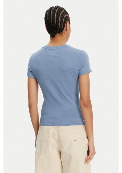 Kadın Tjw Tonal Linear T-Shirt - Mavi fiyatları