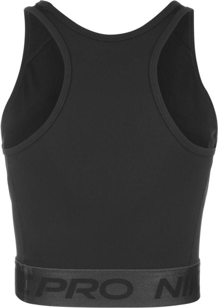Pro Dri-Fıt Siyah Crop Kadın Atlet