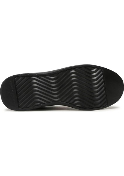 Lightweight Cupsole Knit Stripes Sneakers