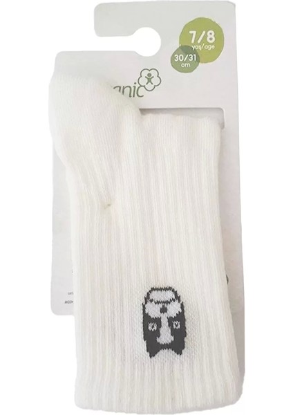 New Animals Yaş Soket Çorap Ekru