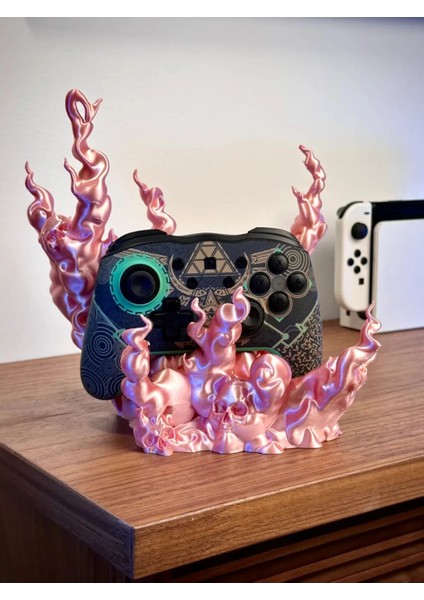 Kurukafa Detaylı Oyun Kolu Standı Xbox Tutucu modelleri