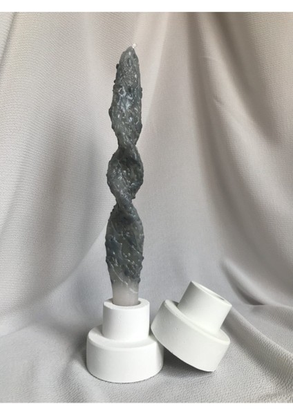 2'li Beyaz Şamdan Mumluk fiyatları