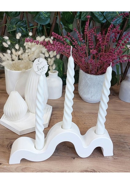 Dalgalı Şamdan Mumluk modelleri