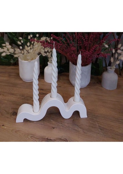 Dalgalı Şamdan Mumluk indirimleri