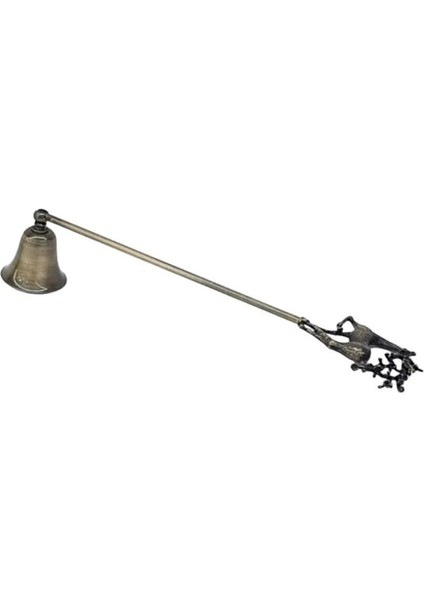 Çiçek Boynuzlu Geyikli Mum Söndürücü-Eskitme(Antik) modelleri