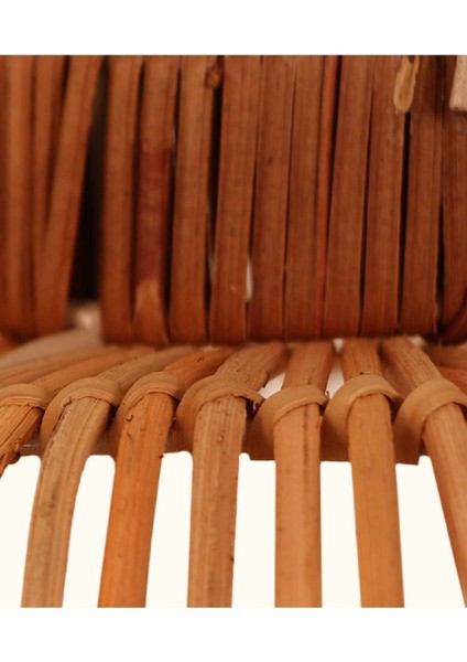 Meander El Yapımı Dekoratif Rattan Mumluk 28 x 50 x 70 8937