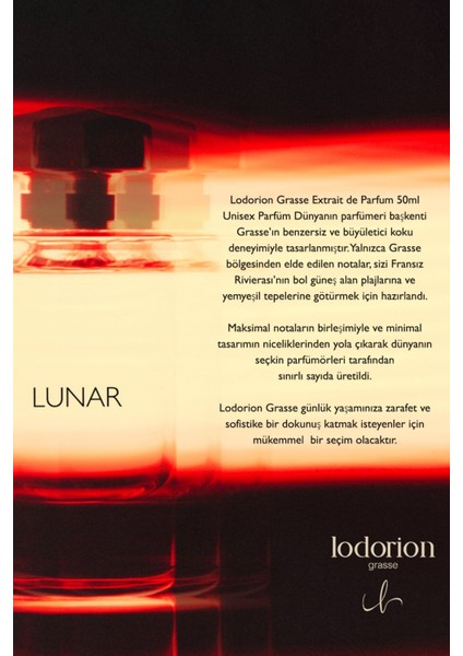 Lunar Unisex Extrait De Parfum Edp 50 ml