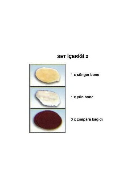 N 33997 Polisaj Seti 150 mm 8 Parça