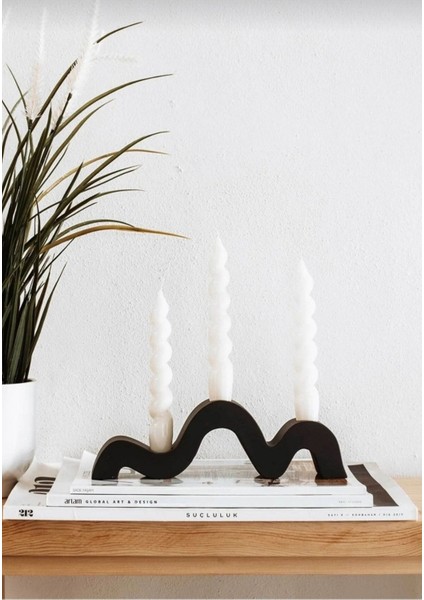 Handmade Dekoratif, Modern Beton Tasarım Şamdan, Mumluk fiyatları