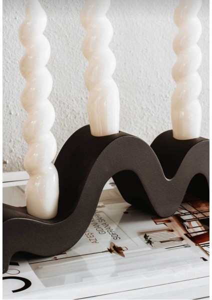 Handmade Dekoratif, Modern Beton Tasarım Şamdan, Mumluk modelleri