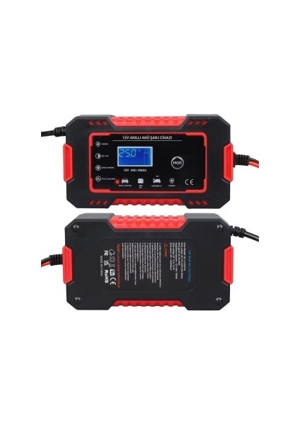 Araba Için Akıllı LED Göstergeli Akü Şarj Cihazı fiyatları