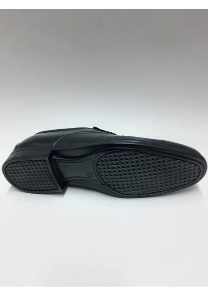 Hakiki Deri Hafif Bağcıksız Klasik Yazlık Siyah Erkek Ayakkabı C-89ZM85 fırsatları