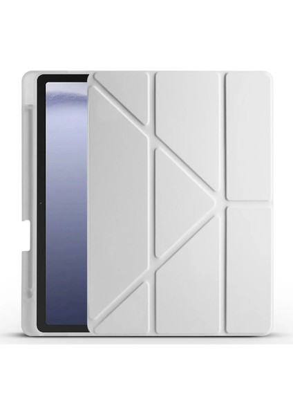 Samsung Galaxy Tab A9+ Plus 11 Inc (X210) Kalem Bölümlü Standlı Uyku Modlu Akıllı Kılıf