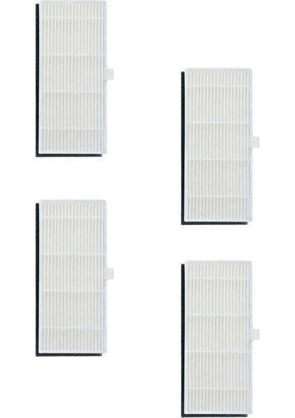 Viomi S9 Robot Süpürge Uyumlu 4'lü Hepa Filtre - Yedek Parça Seti