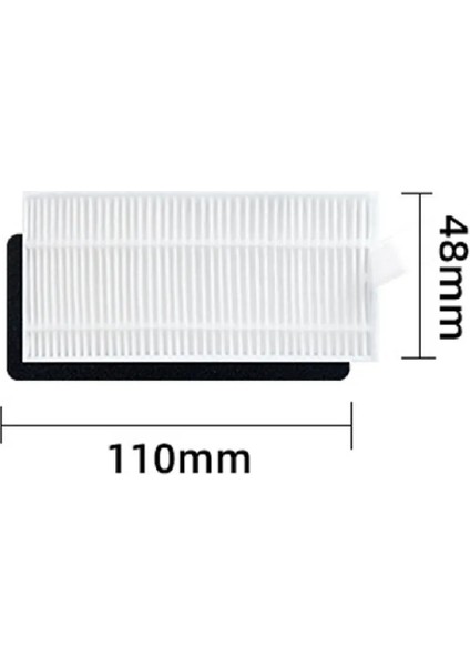 Viomi S9 Robot Süpürge Uyumlu 4'lü Hepa Filtre - Yedek Parça Seti modelleri