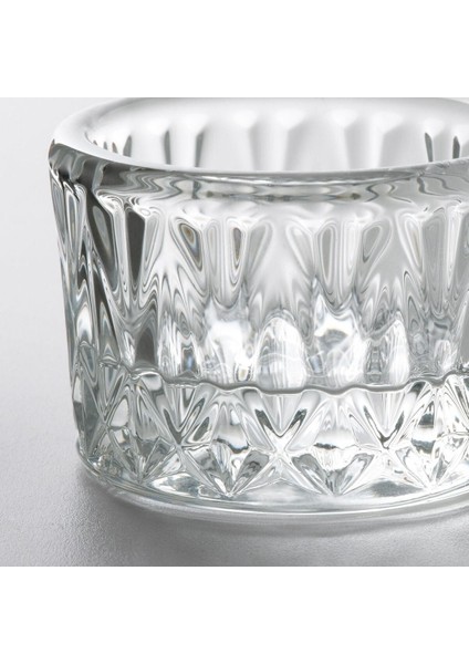 3 Parça Tealight Mumluk ( 3 Adet) Turuncu Cam fırsatları