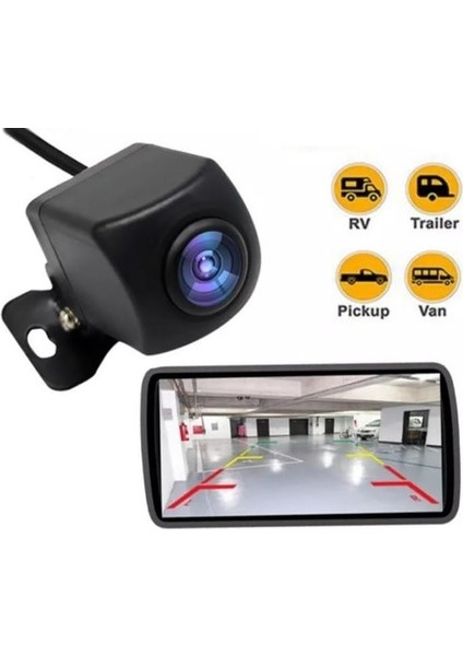 Karavan Için Kablosuz Geri Görüş Wifi Kamera Internet Gerekmez