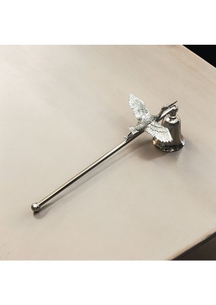 Leylekli Mum Söndürücü-Gümüş