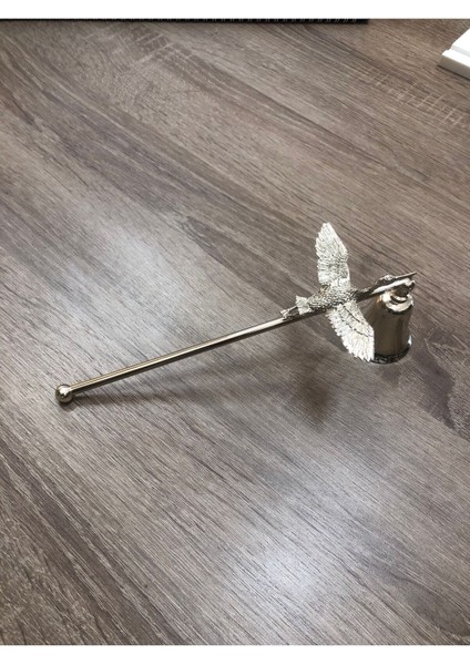 Leylekli Mum Söndürücü-Gümüş indirimleri