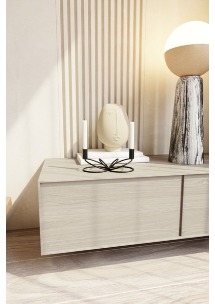 Şimal Model Modern Siyah Black Şamdan - Paslanmaz Metal Mumluk, Ev & Ofis Dekoru Için Şık Tasarım modelleri