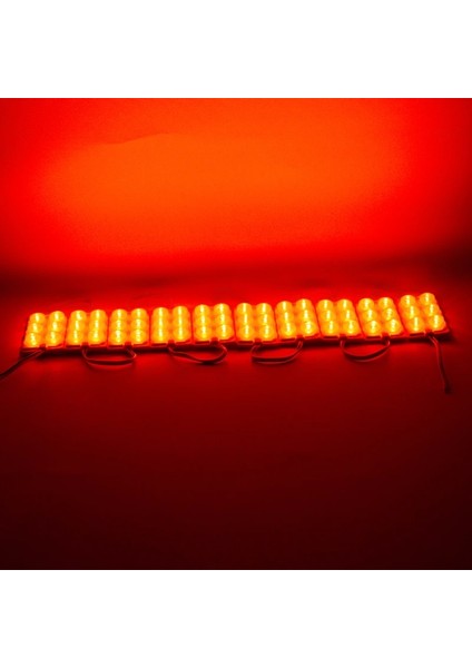 Kırmızı Modül LED 75*40 3030 24 Volt 3 Watt