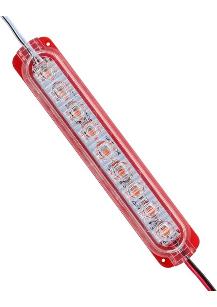 Parlak Yanıp Sönen Kırmızı Modül LED 14*32.5 2835 24 Volt 1.2 Watt