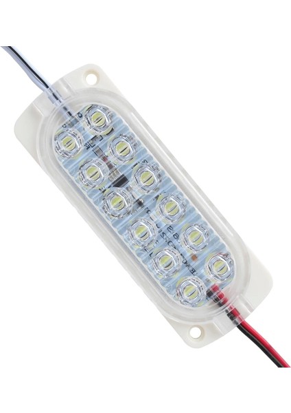 Parlak Yanıp Sönen Beyaz Modül LED 2835 24 Volt 1.2 Watt