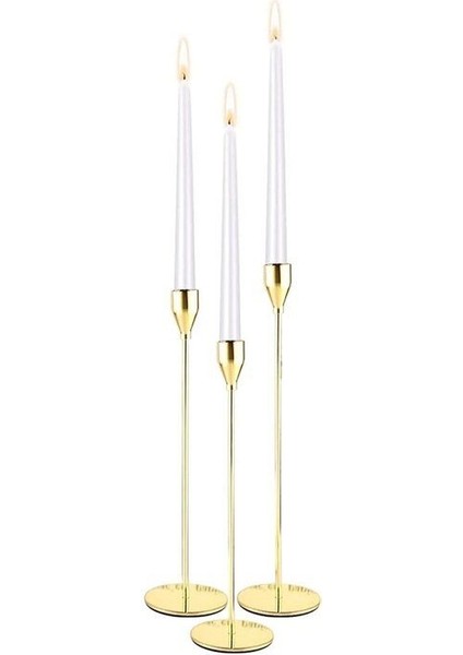 3lü Gold Şamdan Seti fiyatları