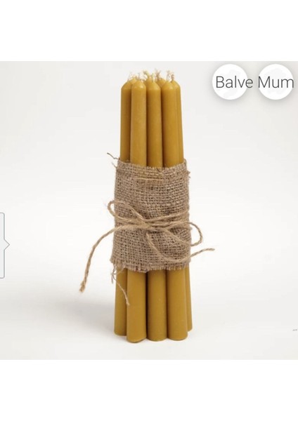 Şamdan Balmumu 6 Adet 26CM×2.3CM fırsatları