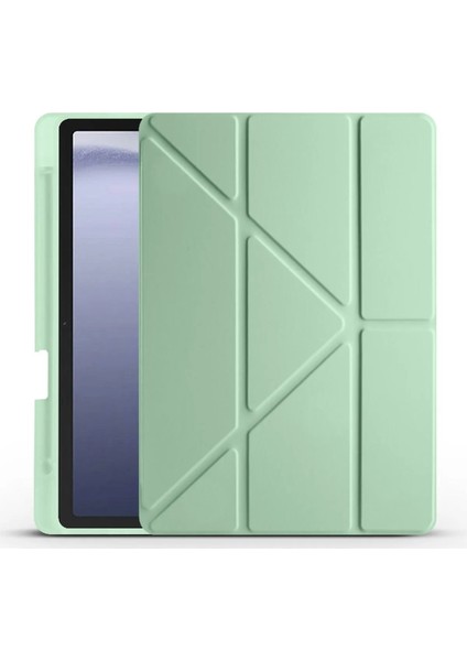 Samsung Galaxy Tab A9+ Plus 11 Inc (X210) Kalem Bölümlü Standlı Uyku Modlu Akıllı Kılıf