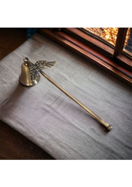 Melek Kanatlı Mum Söndürücü-Eskitme (Antik)