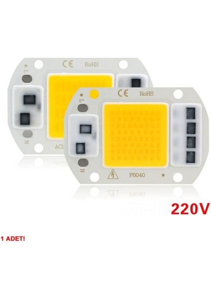 Ac 220V 50W Power LED Gün Işığı Sarı Renk Projektör Lamba Aydınlatma Ampül Warm White 2800-3200K fiyatları