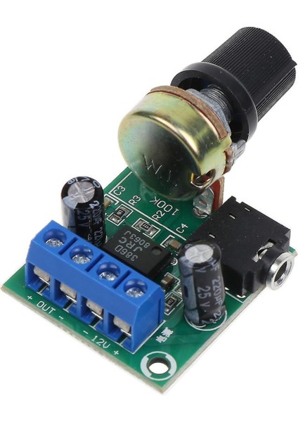 LM386 Ses Kuvvetlendirici Modül Dc 5V / 12V Mono Ayarlanabilir Ses Yükseltici Mikrofon Amfi fırsatları