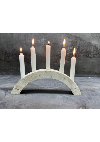 Doğal Traverten Mermer Mumluk fırsatları