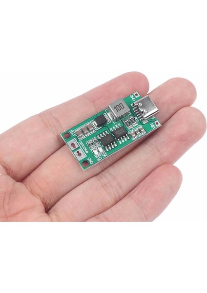 3s 12.6V 1A Lityum Pil Şarj Modülü Type C 18650 Li-Ion Batarya Step-Up Boost Pda Mp3 Mp4