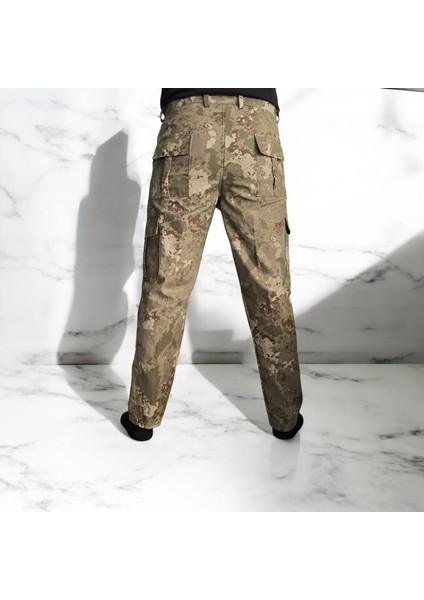 Çok Cepli Kamuflaj Kargo Pantolon modelleri