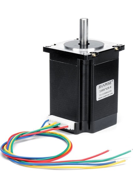 23HS7628 Nema 23 Step Motor 1.9nm 3.2V 2.8A D Mil 2 Faz 1.8 Derece 200 Adım 3D Yazıcı Printer