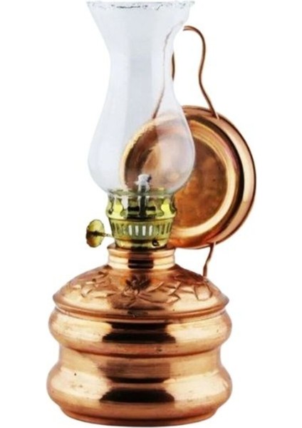 Gaz Lambası Bakır Işlemeli Küçük Boy Kırmızı fiyatları