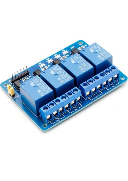 4 Kanal 12V Röle Modül -- Ac 250V 10A -- Optokuplör Izolasyon