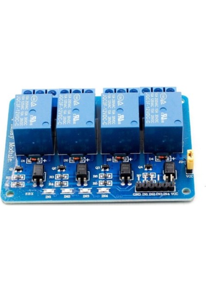 4 Kanal 12V Röle Modül -- Ac 250V 10A -- Optokuplör Izolasyon fırsatları