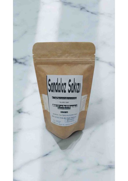 grünlük Taze Öğütülen Sandaloz Sakızı Tozu - Saf 125gr fiyatları