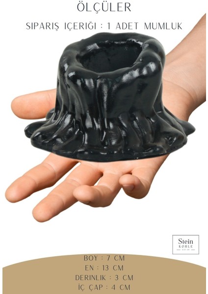 Şamdanlık Dekoratif Şamdan Mumluk Tealight Mumluk Model 31