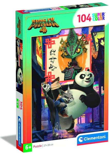 104 Parça Puzzle Kung Fu Panda
