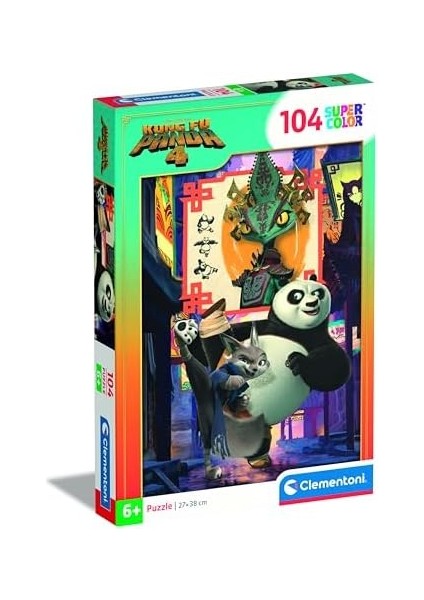 104 Parça Puzzle Kung Fu Panda