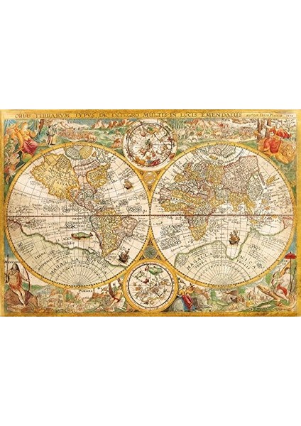 - 2000 Parça Hq Collection Yetişkin Puzzle - Ancient Map