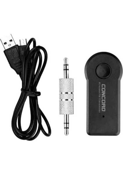 Wireless Aux Car Fm Transmitter C-600