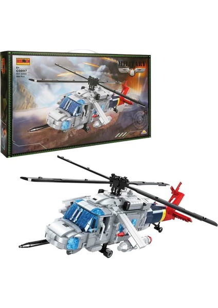 Force Military Force Set Helikopter 1027PRÇ.