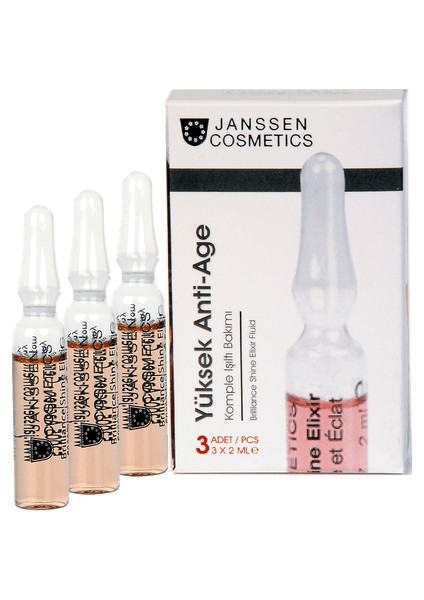 Janssen Brilliance Shine Elixir Ampul 3' Lü Set - Işıltı Veren Ampul