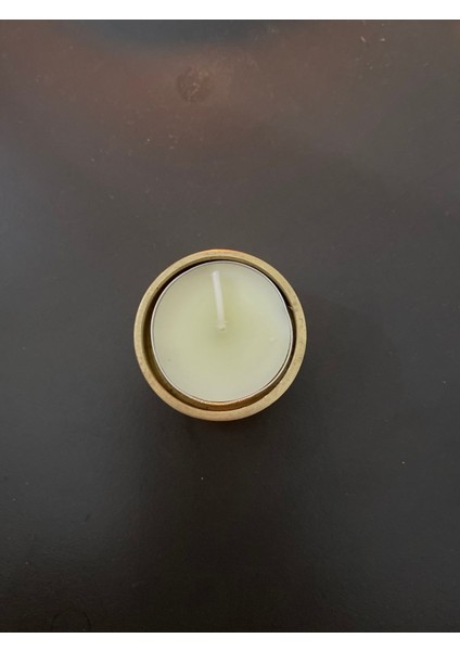 El Yapımı Pirinç Tealight Mumluk