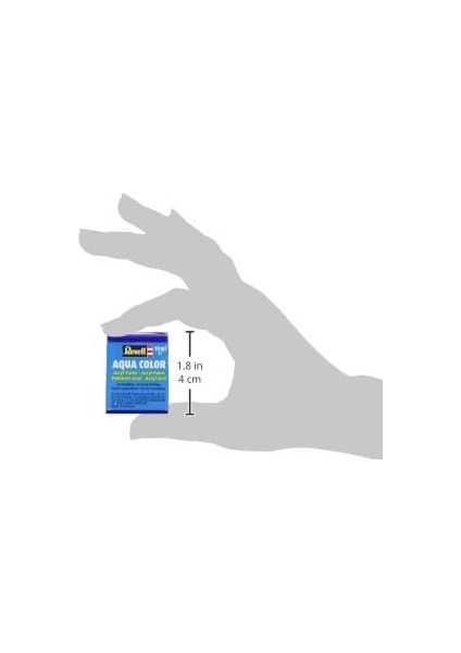 - Su Bazlı Maket Boyası Siyah Parlak 18 ml (36107)